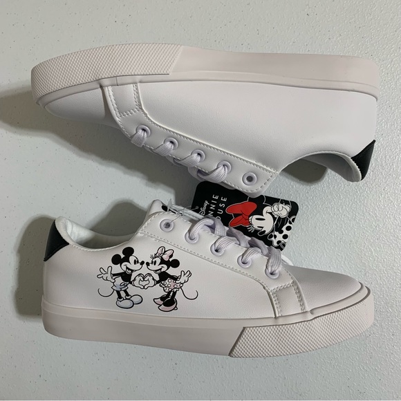 Ground Up Disney Mickey & Minnie Mouse Court Low Top Sneakers-Size 7 NWT - Picture 9 of 16